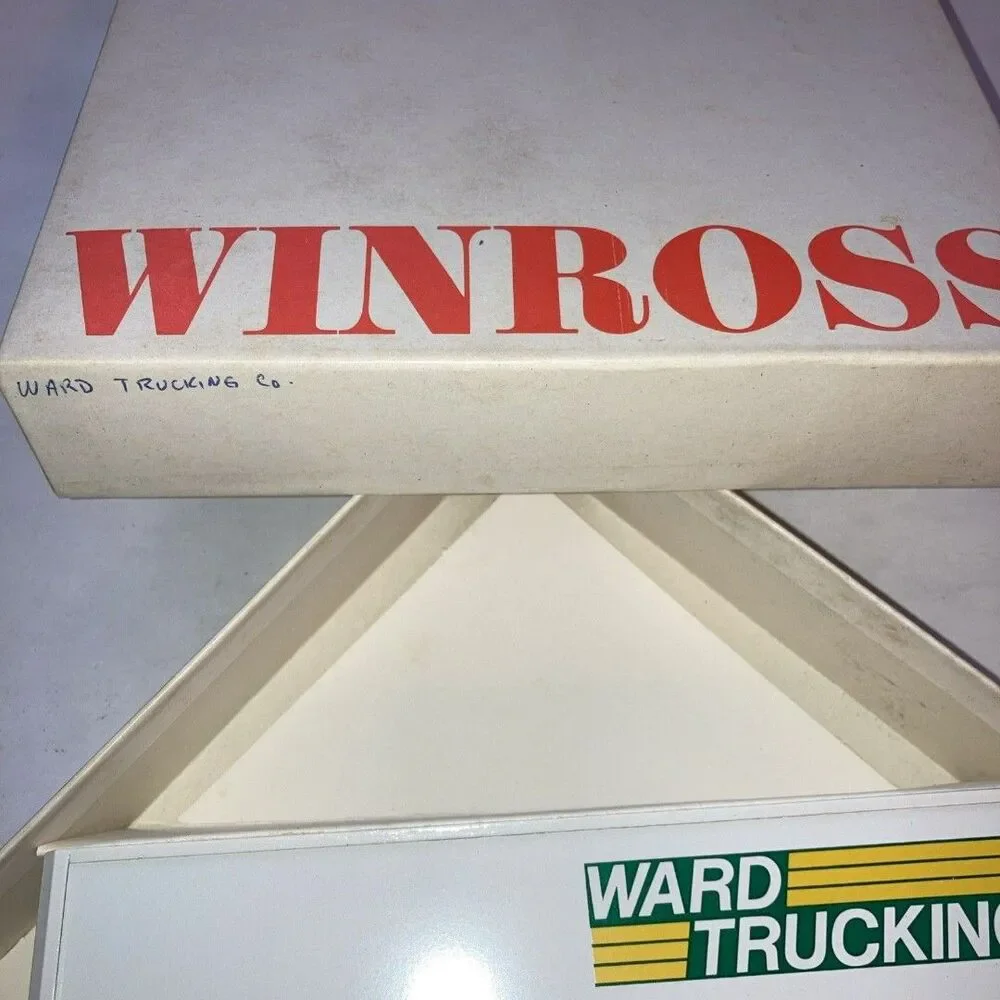 Vintage Winross Ward Trucking Tractor Trailer 1/64